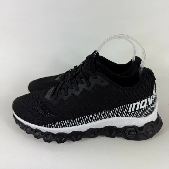 INOV8 F-lite Fly G 295 Running Sneakers Women 8.5 Black White Mesh Low Top Shoes - Picture 5 of 10